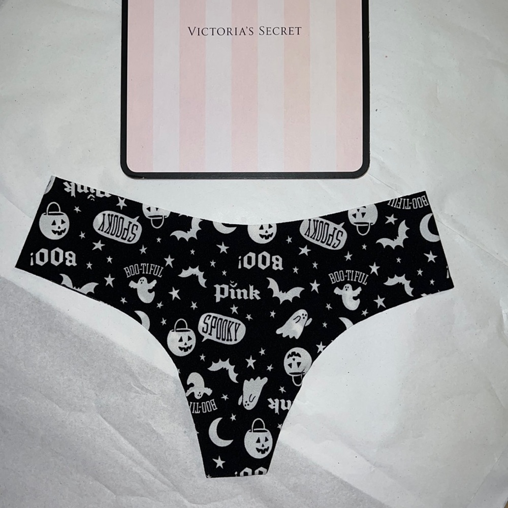 (M) Victoria’s Secret (PINK) Halloween THONG No Show Panty